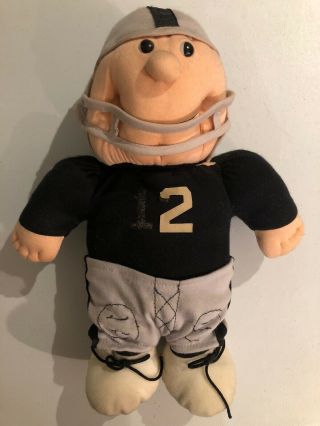 Vintage Rare Oakland Raiders 12 Ken Stabler Stuffed Doll Figure Toy