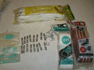 3 Vintage Lawn Chair Webbing Re - Web Kits & Lawn Chair Hardware Kit,  Repair Kits