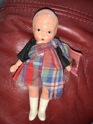 Vintage Bisque Judy Ann Storybook Doll Outfit Pudgy
