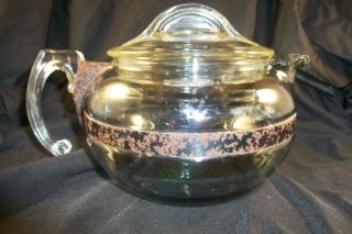Vintage Pyrex Glass Coffee Pot 6126 - B 3