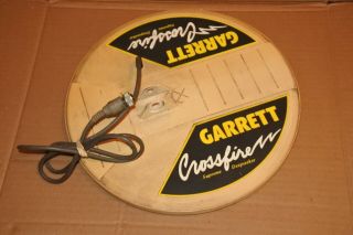 Vintage Garrett Crossfire Supreme Deepseeker Coil 12.  5 "
