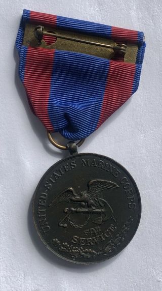 1899 - 1903 US Marine Corps Philippines Campaign Medal Vintage 3
