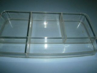 Samsonite Train Case TRAY ONLY for Vintage 1960s Cosmetic/Makeup Carry On 2