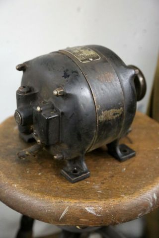 Antique Ge General Electric Ac Motor Form S1 Industrial Fan Sewing Machine Etc