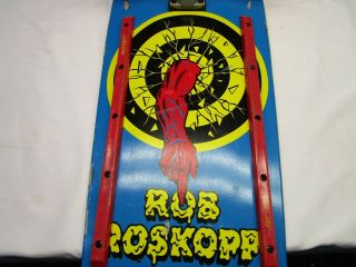 Rob Roskopp Target Santa Cruz Skateboard Pro Series Krux Slimeballs Og Style