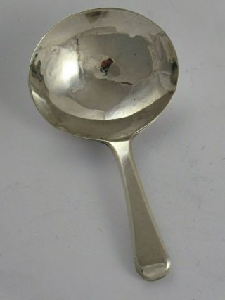 Lovely Antique Georgian George Iii Solid Sterling Silver Tea Caddy Spoon 1817