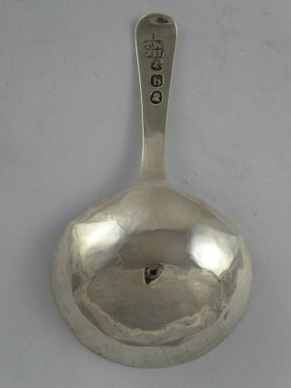 LOVELY ANTIQUE GEORGIAN GEORGE III SOLID STERLING SILVER TEA CADDY SPOON 1817 3