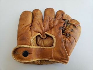 Vintage Wilson Split Finger Softball Glove Us Navy