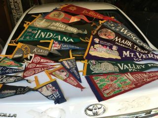 Vintage Pennants From The 1960 