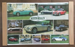 Austin - Healey Poster,  By Automobile Quarterly,  Printed In 1993