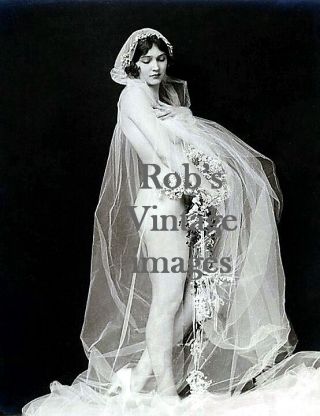 York City Photo Flapper Laura Foster Ziegfeld Follies 1920s Vintage 8x10