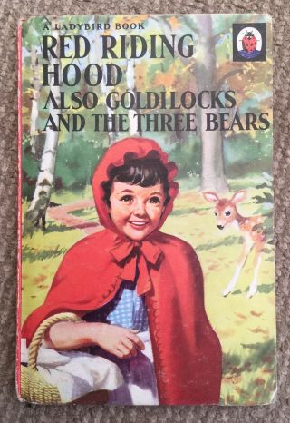 Vintage Ladybird Red Riding Hood/goldilocks And Three Bear Book Series 413