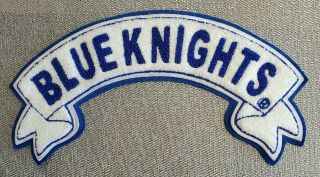 Vintage Blue Knights California XVIII Motorcycle Patches 2