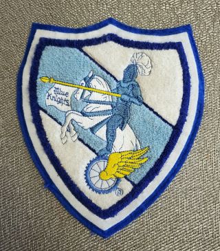 Vintage Blue Knights California XVIII Motorcycle Patches 3