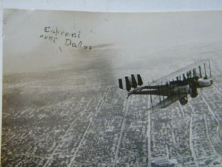 2 CAPRONI 3 - LIBERTY Bomber Photos over Dallas 1916 2