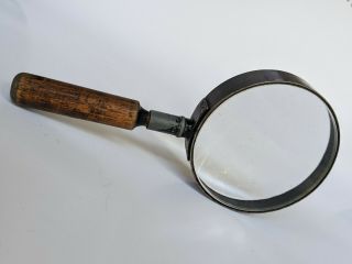 Antique C.  1900 Ø 7.  5cm Drgm German Magnifying Glass Loupe Lupe Reading Magnifier
