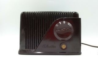 Vintage 1952 Silvertone Tube Portable Radio Repair Parts Sear And Roebuck