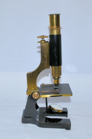 Brass Microscope - F.  E.  Becker & Co. ,  London.