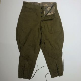 VTG 1940’s BSA Boy Scouts of America Lace Up Knickers Button Fly Pants 2