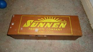 Vintage Metal Carrying Case (only) Box For Sunnen Sn 75 Standard Cylinder Hone