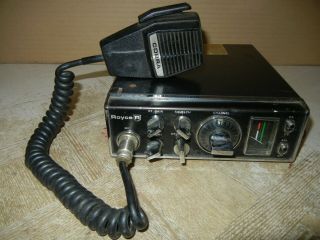 Vintage Royce Model I - 602a 23 Channel Cb Radio W/cobra Mic