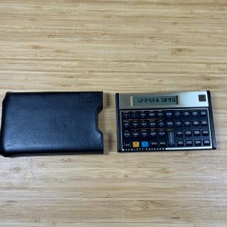 Vintage Hewlett Packard Hp 12c Business Financial Calculator