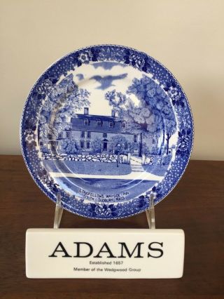 Vintage Adams Staffordshire Blue Longfellow 