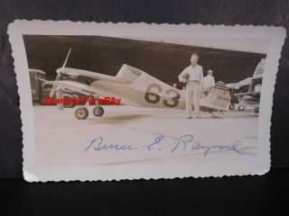 Signed Bruce Raymond Thompson Race 1946 Photo 295b