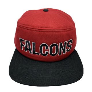 Vtg Era Atlanta Falcons Pro Design Cap - Snapback 6 Panel Nfl Football Hat