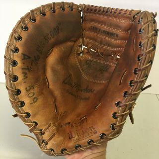 Wilson A2857 Made In Usa Big Scoop First Baseman Baseball Glove Don Mincher Lht
