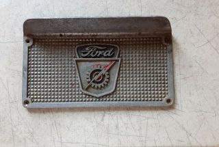 Vintage Ford Pickup Running Board Step Plate Aluminum