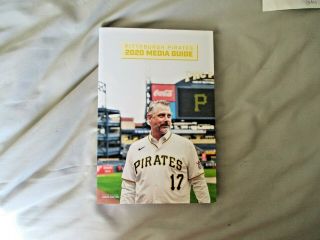 2020 Pittsburgh Pirates Media Guide Yearbook Derek Shelton Program Josh Bell Ad