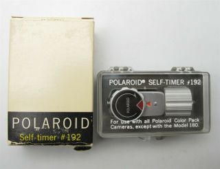 Vtg Polaroid Camera No.  192 Self Timer Accessory