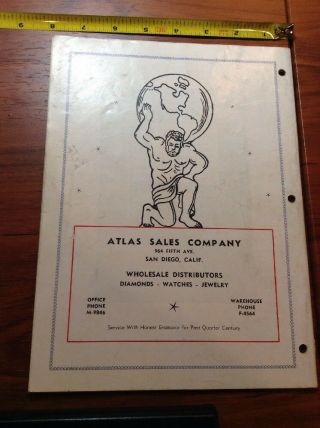 1952 Los Angeles Rams World Champions vs Navy Football Program Benefit Relief 3