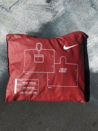 Vintage Mens Nike Team Usa Soccer Poncho One Size Fits All Player Exclusive