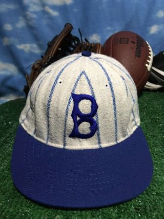 Youth Brooklyn Dodgers York Vintage Size 7 Hat Cap Fitted H9