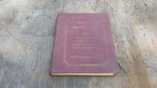 1937 Rca Victor Service Notes Old Vintage Radio Schematics Hb Book