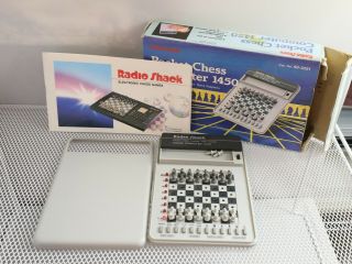 Vintage Radio Shack Pocket Chess Computer 1450