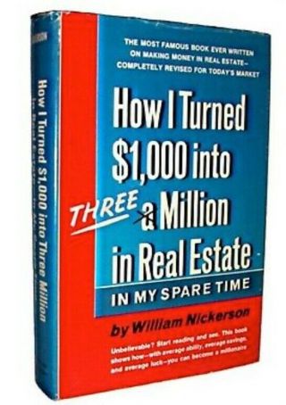 How I Turned $1,  000 Into Three Million Real Estate In My Spare Time Vintage