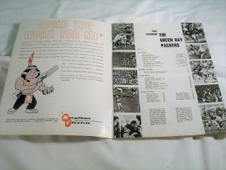 Vintage NFL Green Bay Packers 1965 Yearbook 3