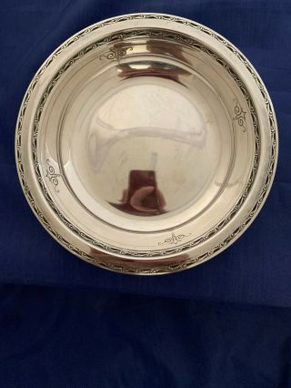 Sterling Silver 6 " Nut/candy Dish By Towle Silver Co.