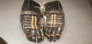 Vintage Hockey Glove/gloves 14.  5  Dr Sh42x Amarillo Shield Thumb Wow