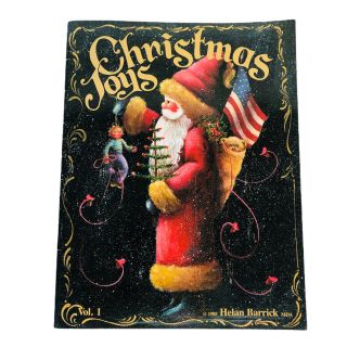 1988 Christmas Joys By Helan Barrick Decorative Painting Tole Book Designs Vtg