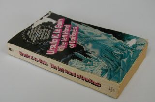 Ursula K.  Leguin Le Guin The Left Hand of Darkness VINTAGE PAPERBACK BOOK 1977 2
