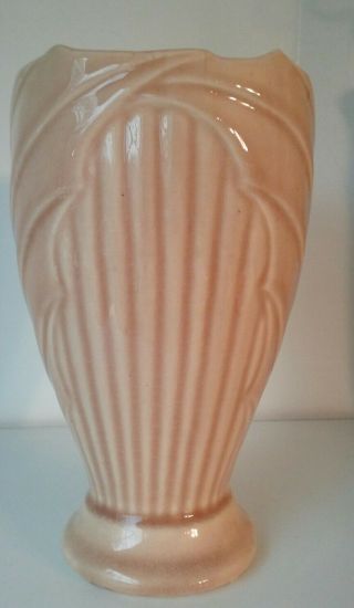 Vintage Pottery Vase Unknown Maker 6.  5 " Tan