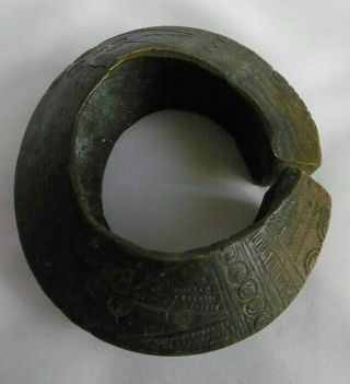 Antique Bronze African Bracelet Currency Bracelet Slavery Iii