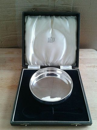 Boxed Sterling Silver Christening Bowl By Reid & Son,  Sheffield 1933 - 130 Grams
