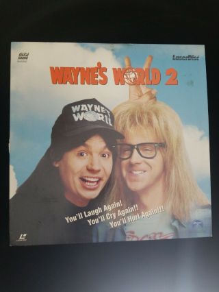 Waynes World 2 Laserdisc 1993 Vintage Issue (mike Meyers)