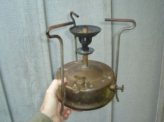 Antique Vintage Camp Camping Stove Primus No 2 Sweden Brass Camping Hiking