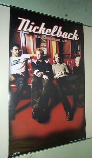 Nickelback Silverside Vintage Lp Poster
